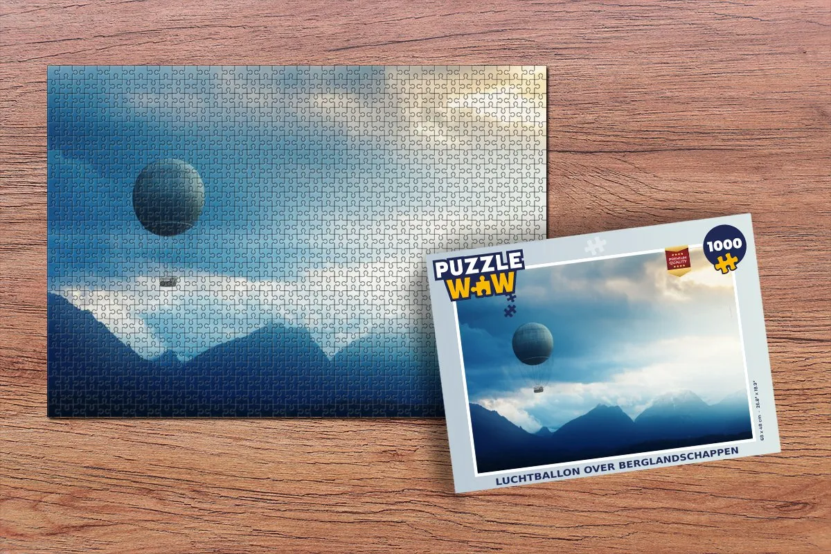 PuzzleWow Berg Legpuzzel 1000 Stuks