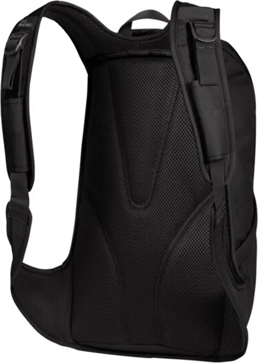 Jack Wolfskin Sooneck Rugzak 18L - 14 inch - Zwart - afbeelding 3 van 6