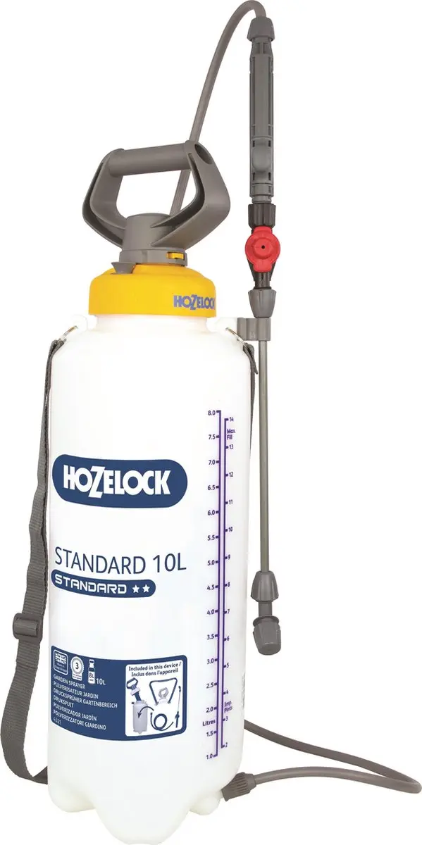 Hozelock drukspuit STANDARD 10 liter