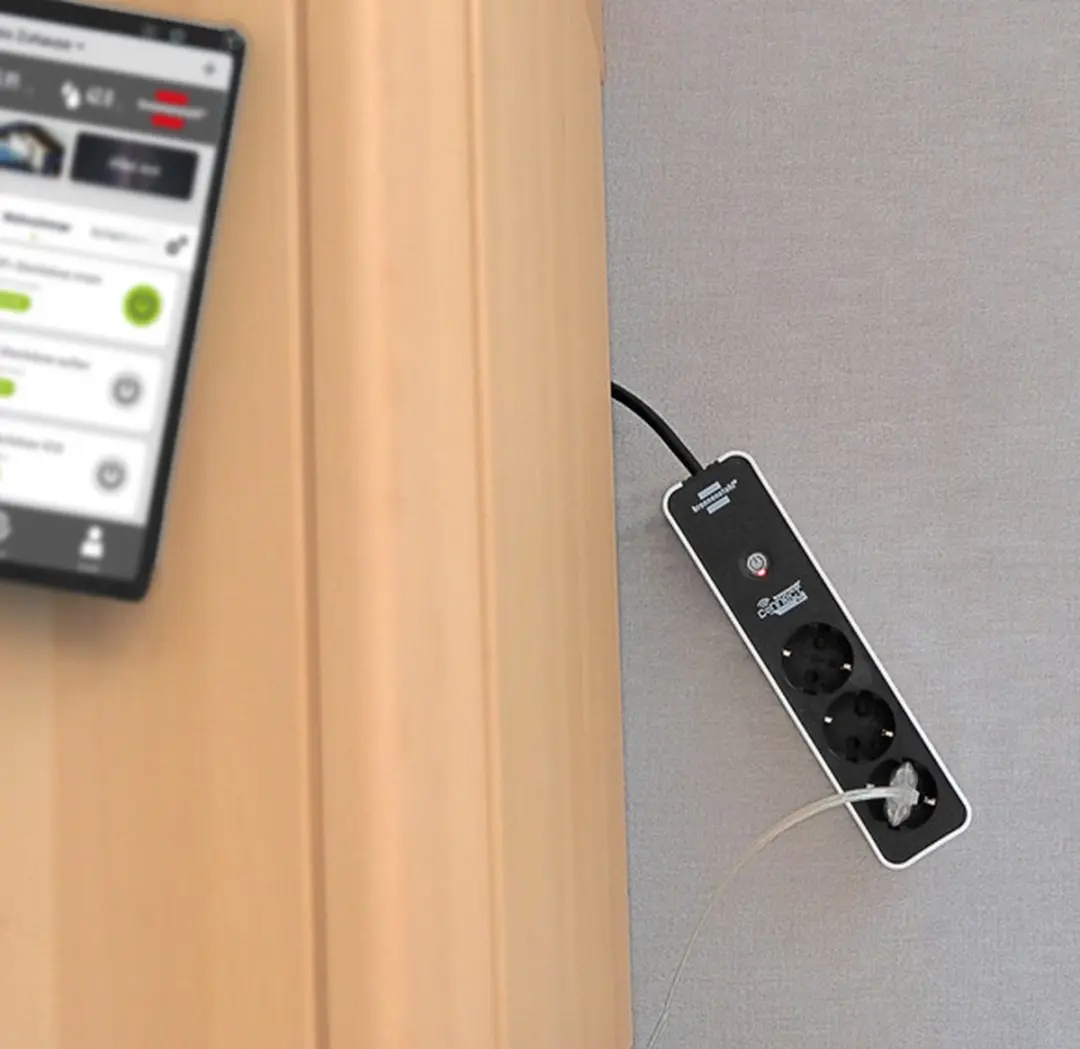 Brennenstuhl Connect Ecolor WiFi 3-voudig Stroomdoos - 3600W