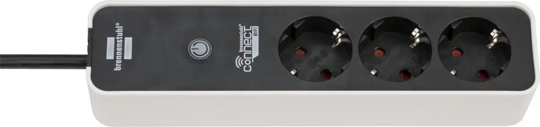 Brennenstuhl Connect Ecolor WiFi 3-voudig Stroomdoos