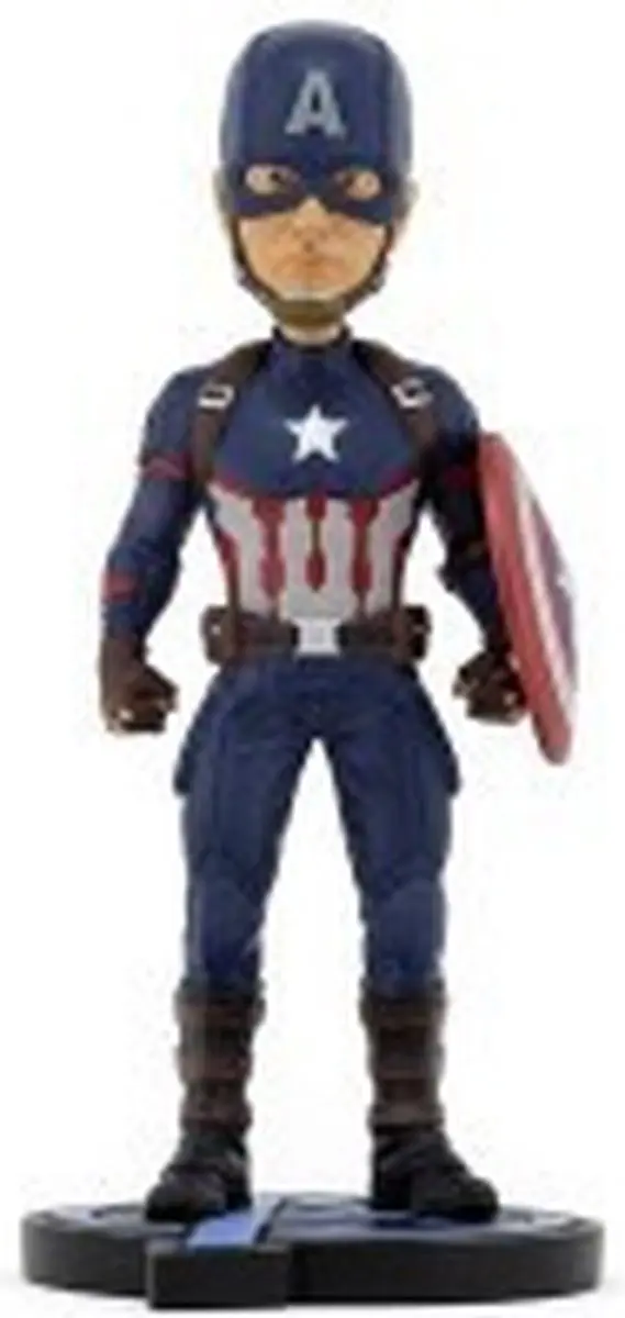 Neca Marvel Avengers Endgame Captain America Head Knocker 20cm