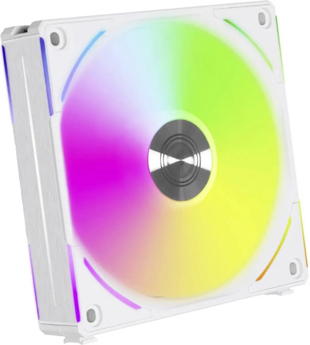 Lian Li UNI FAN AL120 V2 ARGB PWM PC-ventilator Wit (b x h x d) 120 x 120 x 28 m