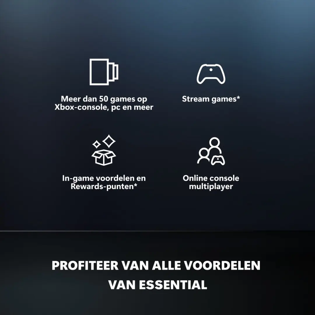 Xbox Game Pass Essential 3D5-00029 - 3 Maanden - Xbox/PC/Cloud - afbeelding 5 van 6
