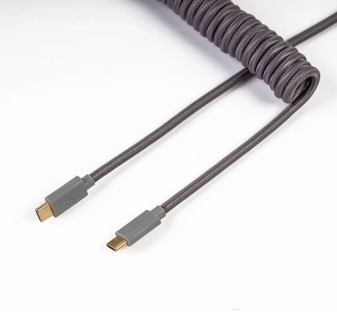 Keychron CAB-G USB-kabel USB4 Gen 3x2 1,3 m USB C Grijs