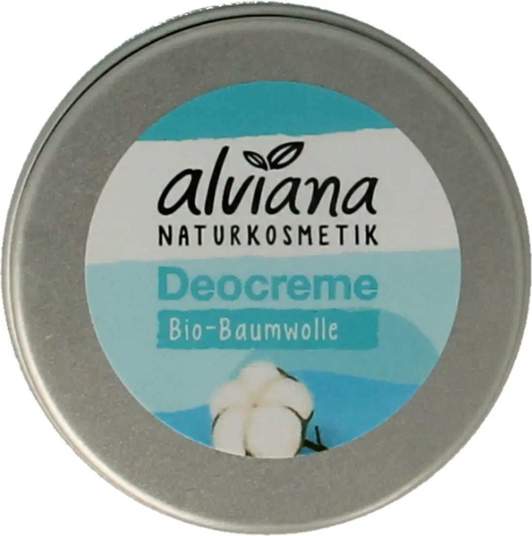ALVIANA Deocreme Met Katoen Bio 1g