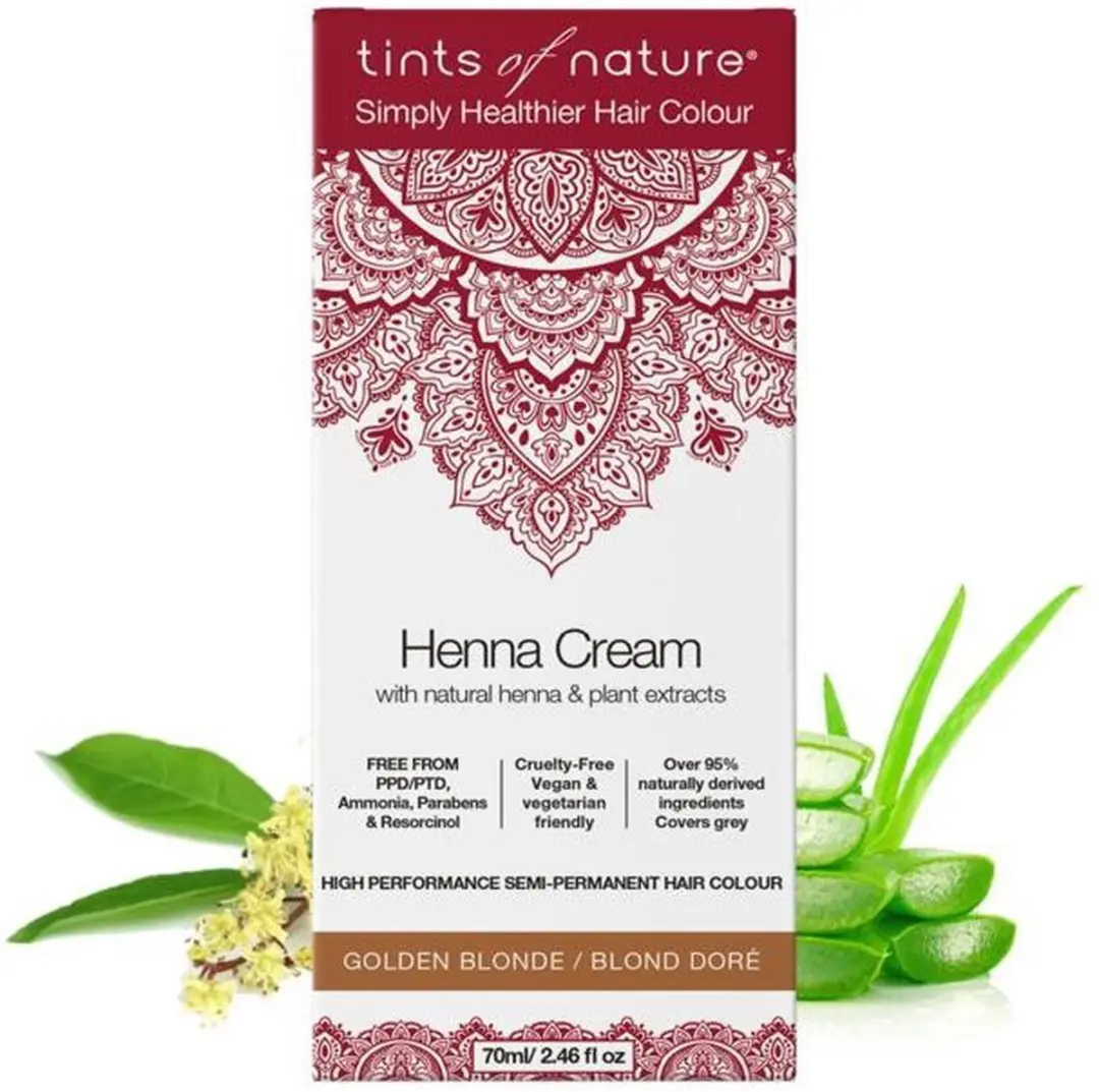 Tints Of Nature Henna Cream Golden Blond 70ml