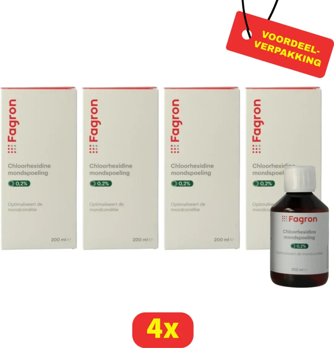 Fagron Chloorhexidine mondspoeling 0.2%
