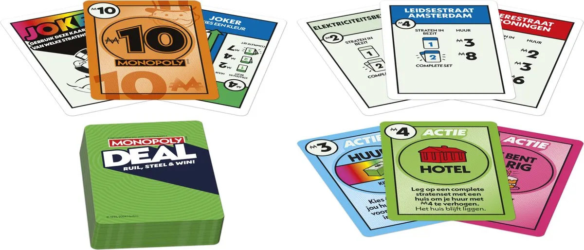 Monopoly Deal Kaartspel Nederlandse Editie HAS-G0351
