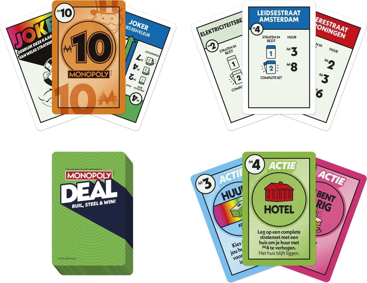 Monopoly Deal Kaartspel Nederlandse Editie HAS-G0351