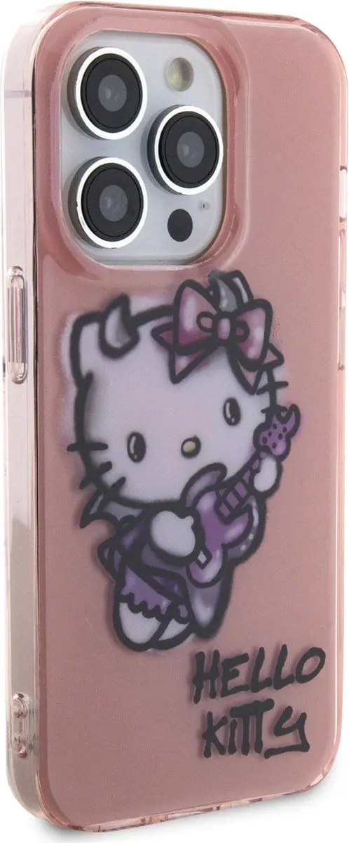 Hello Kitty iPhone 15 Pro Max TPU Hoesje - Roze