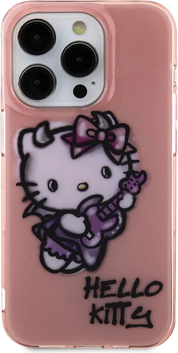 Hello Kitty iPhone 15 Pro Max TPU Hoesje - Roze