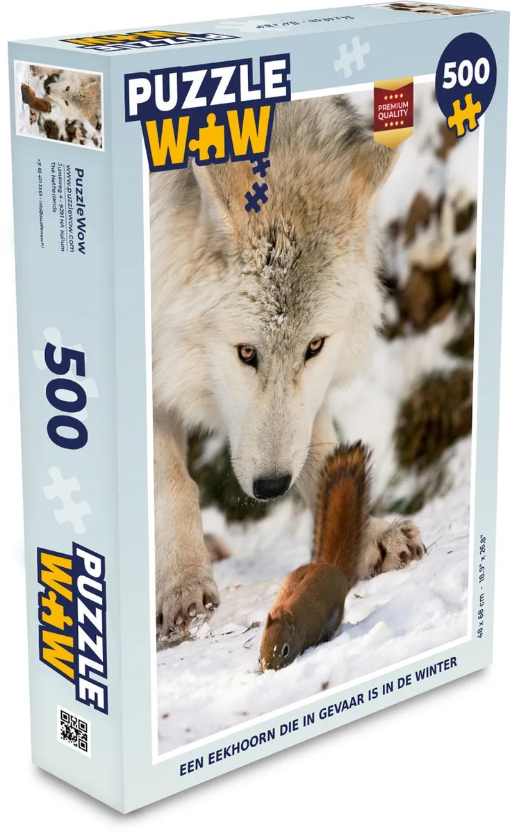 PuzzleWow Legpuzzel Eekhoorn