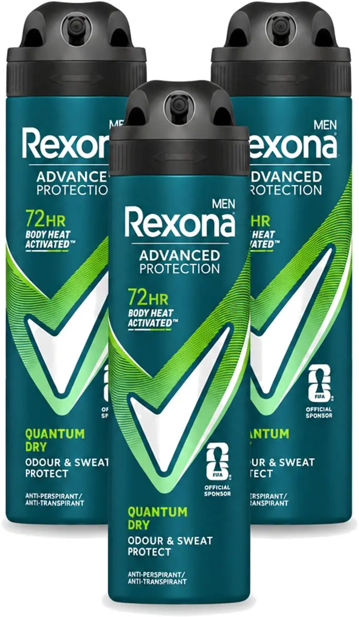 3 x Rexona Men
