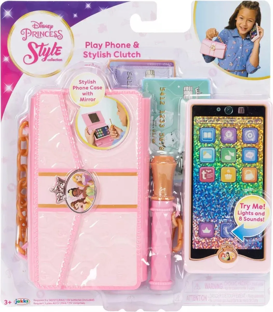 Disney Zet Tas + Speelgoedtelefoon Multicolor - M