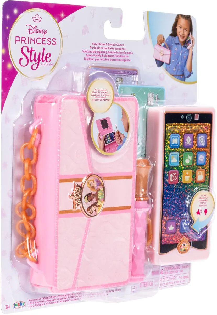 Disney Zet Tas + Speelgoedtelefoon Multicolor - M