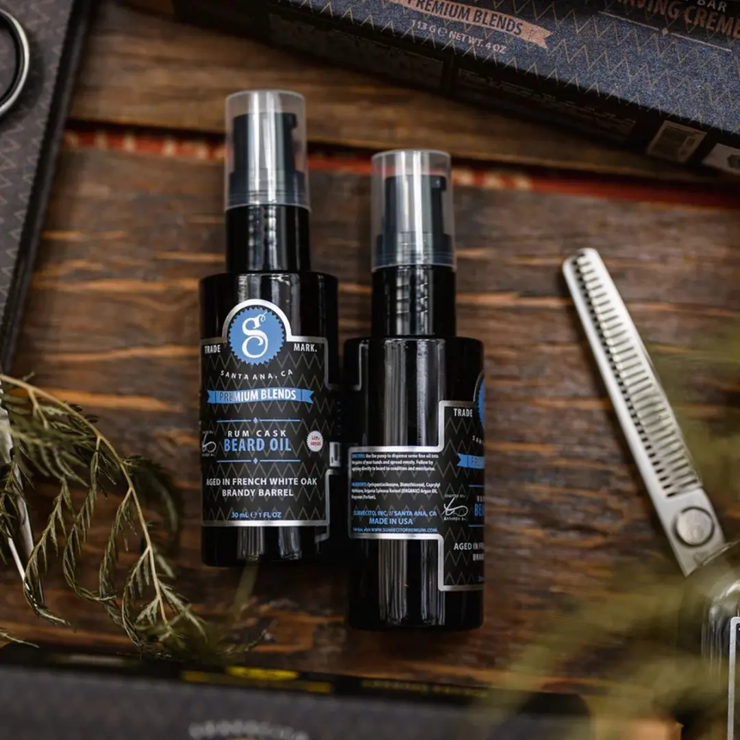 Suavecito Premium Beard Oil Rum Cask 30ml - afbeelding 3 van 5