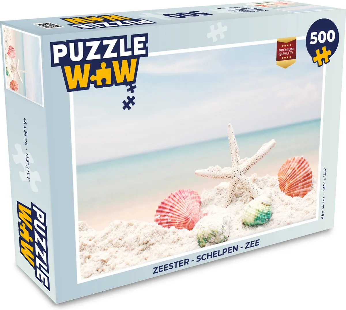 PuzzleWow Zeester Legpuzzel 500 Stuks