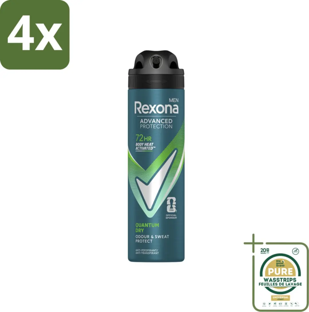Rexona Men Deodorant Spray Advanced Protection Quantum Dry 150 ml