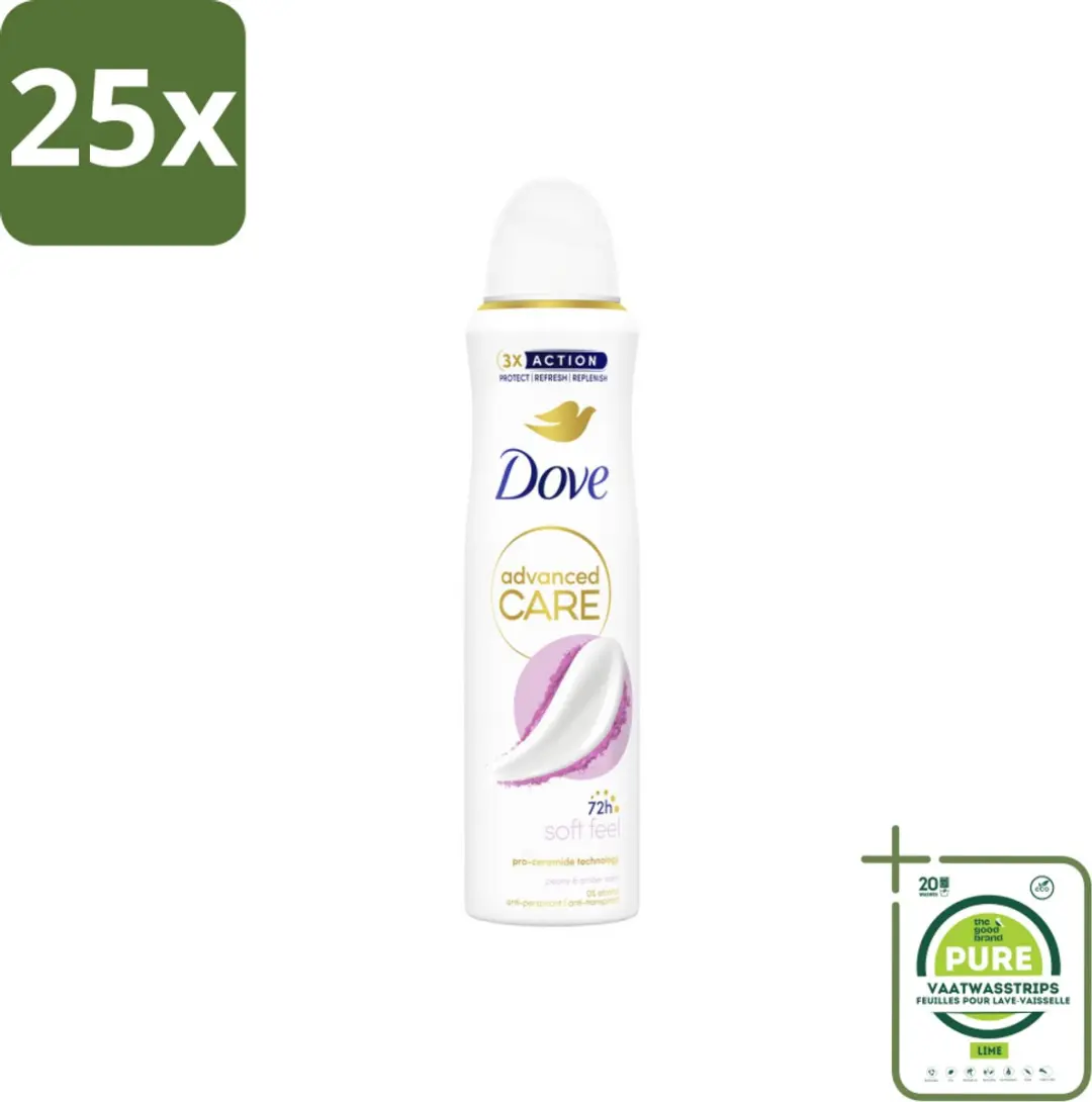 25 x Dove Deodorant Spray