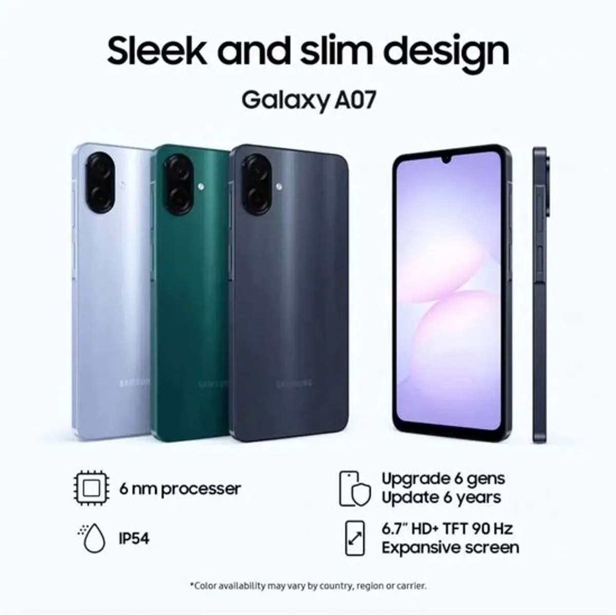 Samsung Galaxy A07 SM-A075F/DS - 128GB - Paars