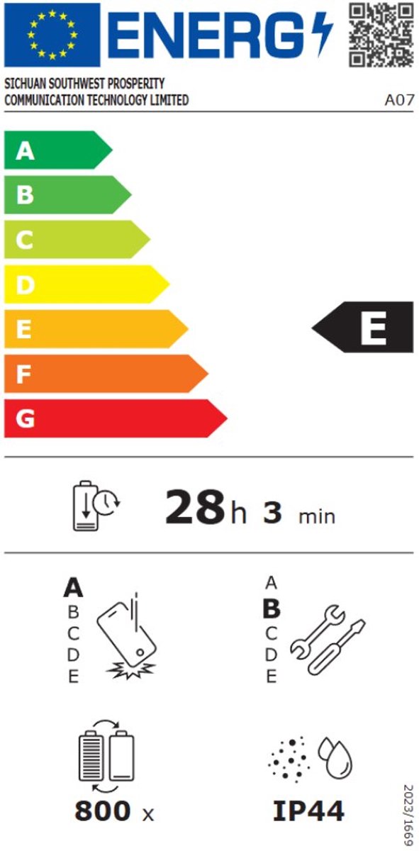 Samsung Galaxy A07 - 128GB - Paars