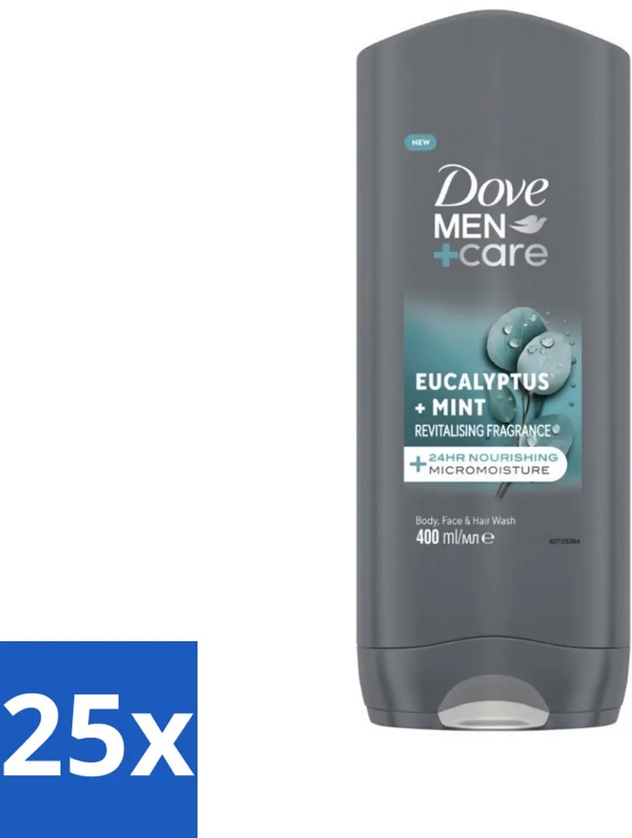 Dove Douchegel Men+ Care Eucalyptus + Mint 400 ml