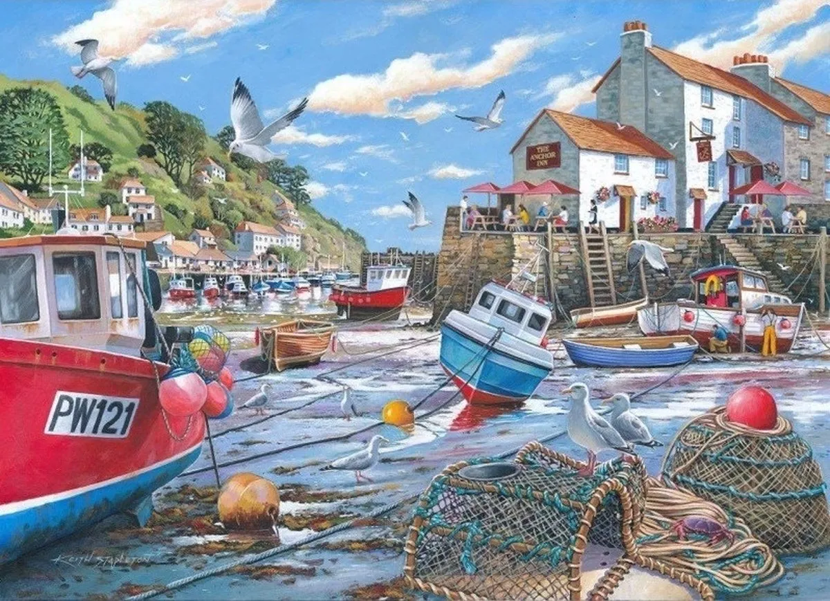 House Of Puzzles Low Tide Legpuzzel 1000 Stuks