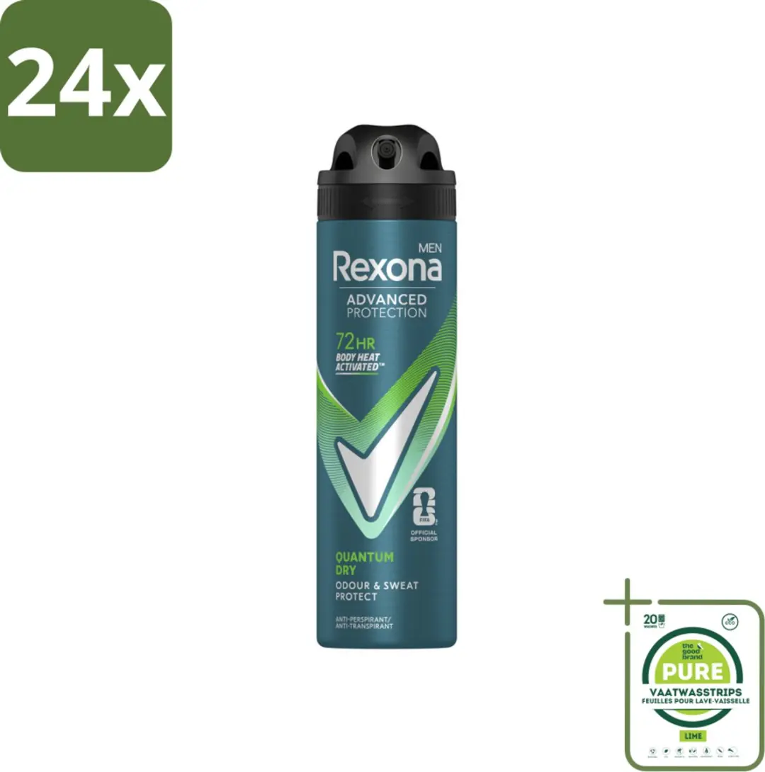 Rexona Men Deodorant Spray Advanced Protection Quantum Dry 150 ml