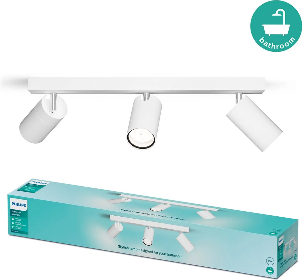 Philips Idris Plafondspot IP44 5W
