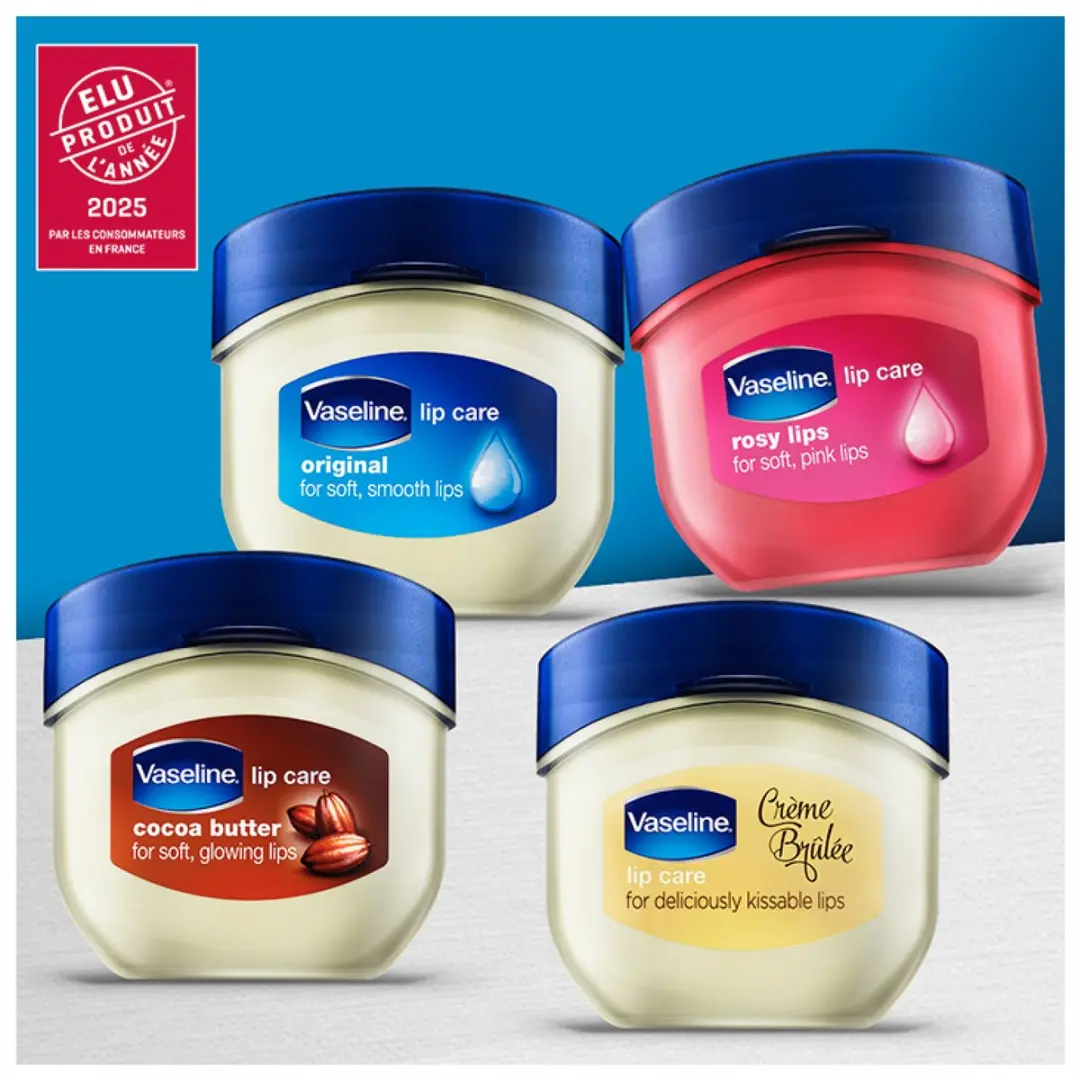 Vaseline Lip Therapy Cocoa Butter Lippenbalsem 7g - Bruin