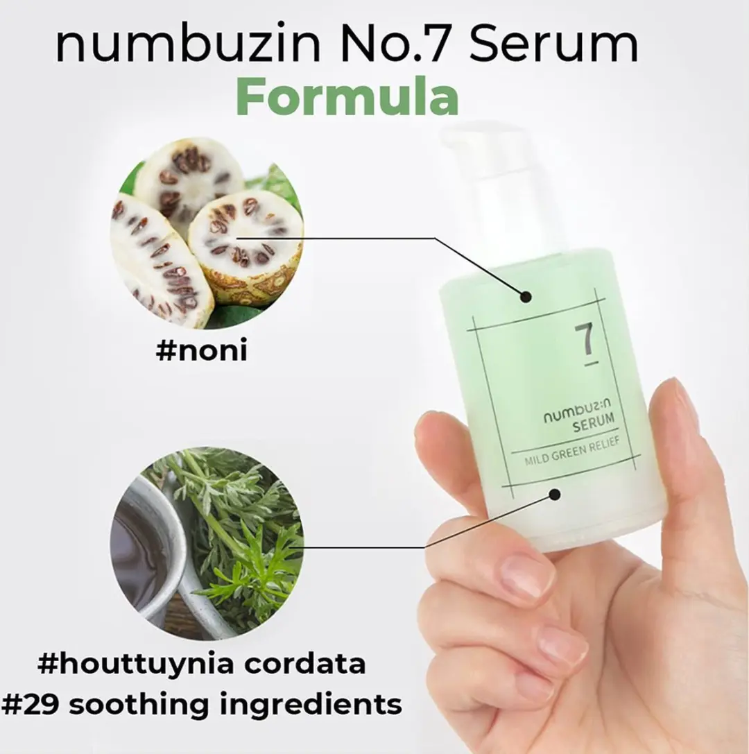 Numbuzin No.7 Mild Green Soothing Serum 50ml