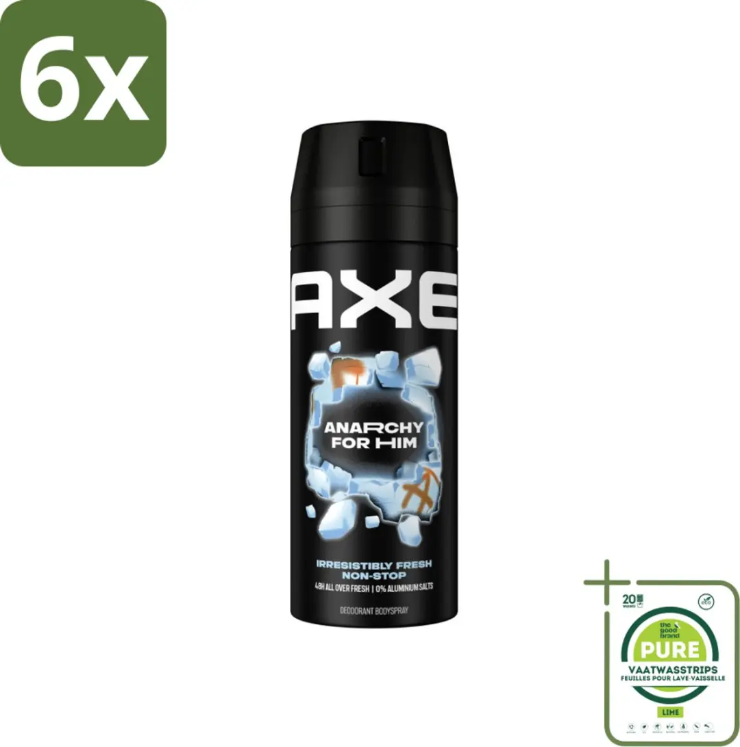 Axe Deodorant Bodyspray Anarchy for Him 150 ml