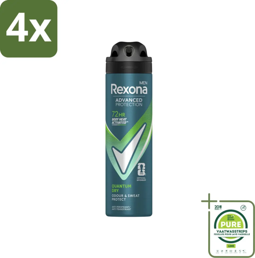 Rexona Men Deodorant Spray Advanced Protection Quantum Dry 150 ml