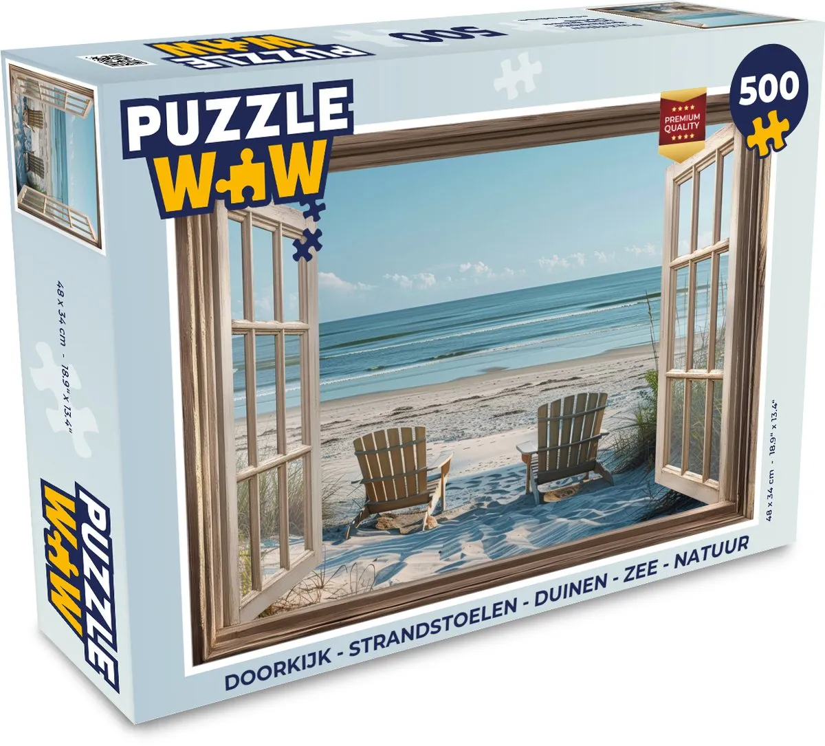 PuzzleWow Legpuzzel 500 Stuks