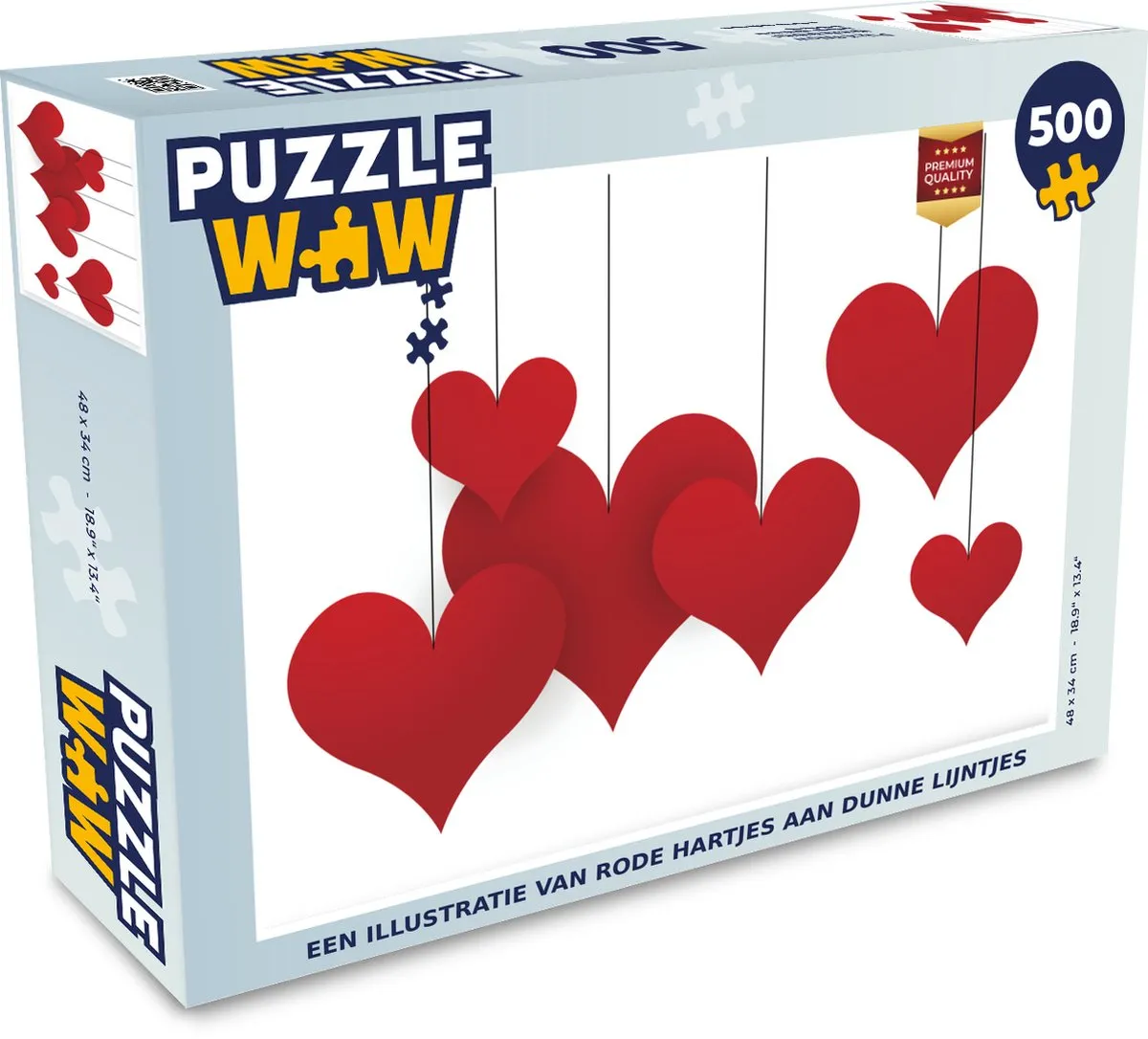 PuzzleWow Legpuzzel 500 Stuks
