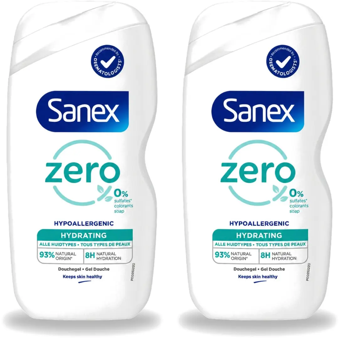 2 x Sanex Zero %