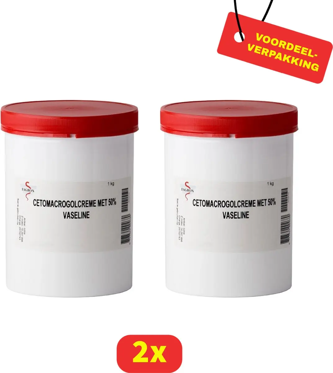 Fagron Cetomacrogol creme 50% vaseline