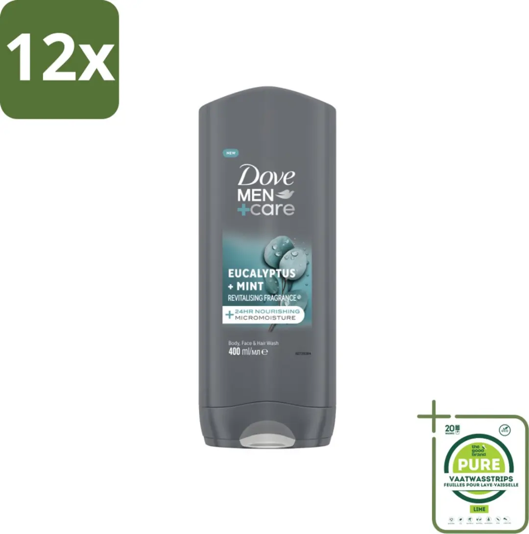 Dove Douchegel Men+ Care Eucalyptus + Mint 400 ml