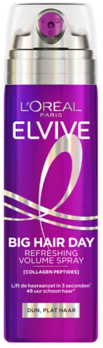 L'Oréal Elvive Collagen Lifter Big Hair Day Spray 200ml - 3 Stuks
