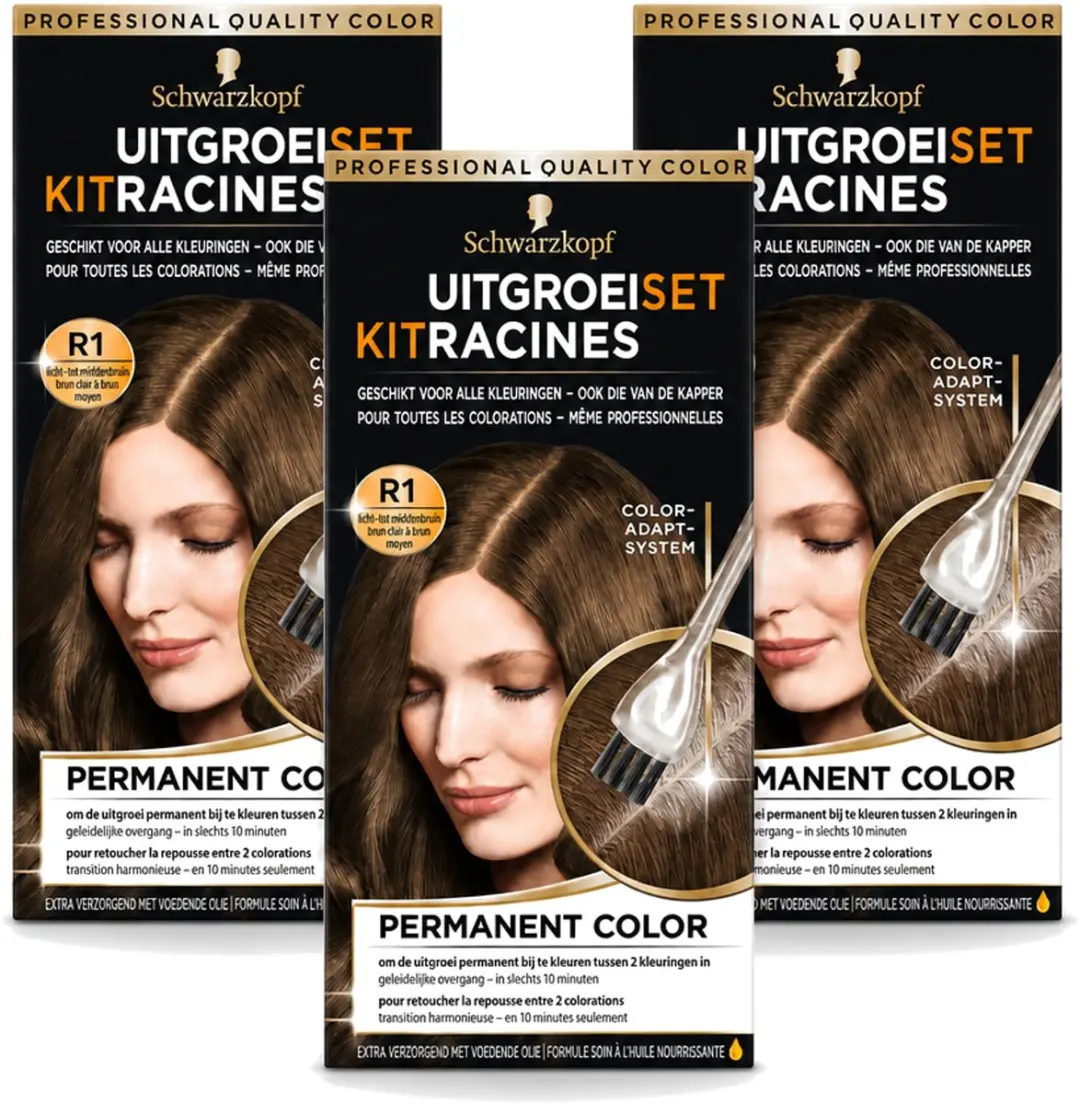3 x Schwarzkopf