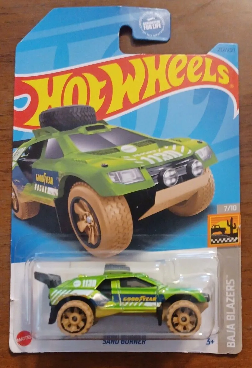 Hot Wheels Sand Burner 21A Baja Blazers 1:64