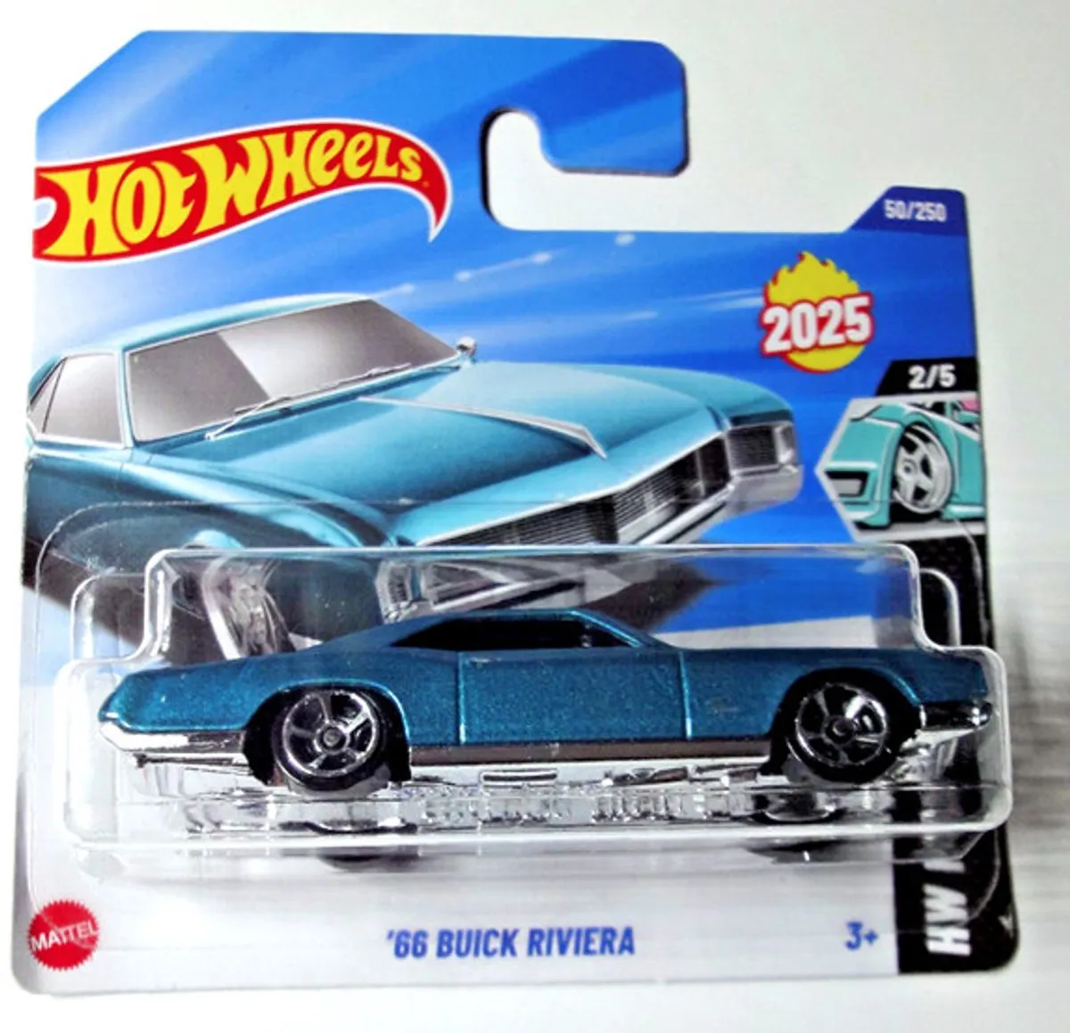 Hot Wheels Buick Riviera '66 Turquoise Night HW Modified 21A