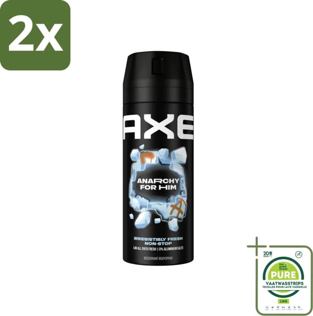 Axe Deodorant Bodyspray Anarchy for Him 150 ml