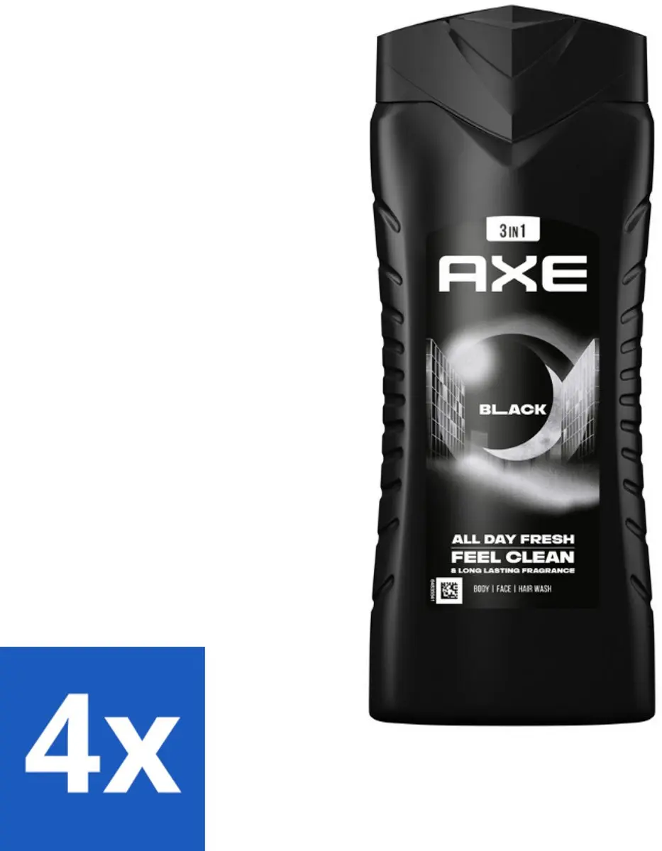 Axe 3-in-1 Douchegel XL Black 400 ml