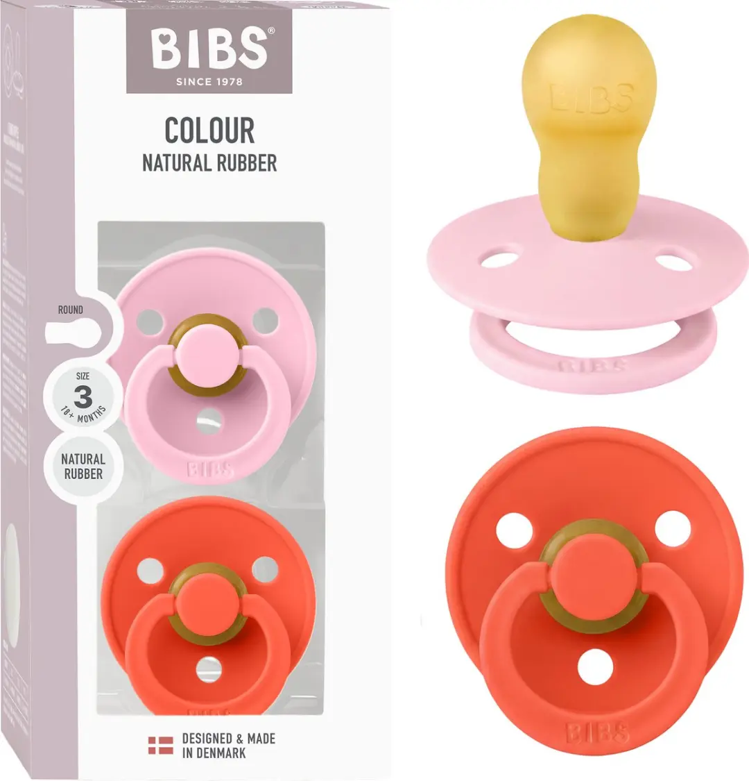 BIBS Colour Fopspeen Rond