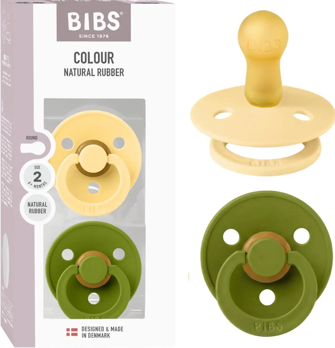 BIBS Colour Fopspeen Rond