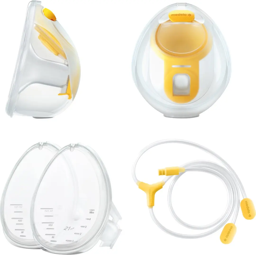 Medela Hands-Free Collection Cups - Transparant - afbeelding 4 van 6