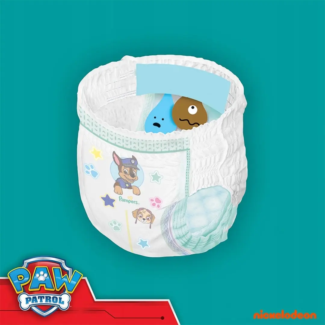 Pampers Baby-Dry Pants Paw Patrol Maat 5 - 66 Stuks