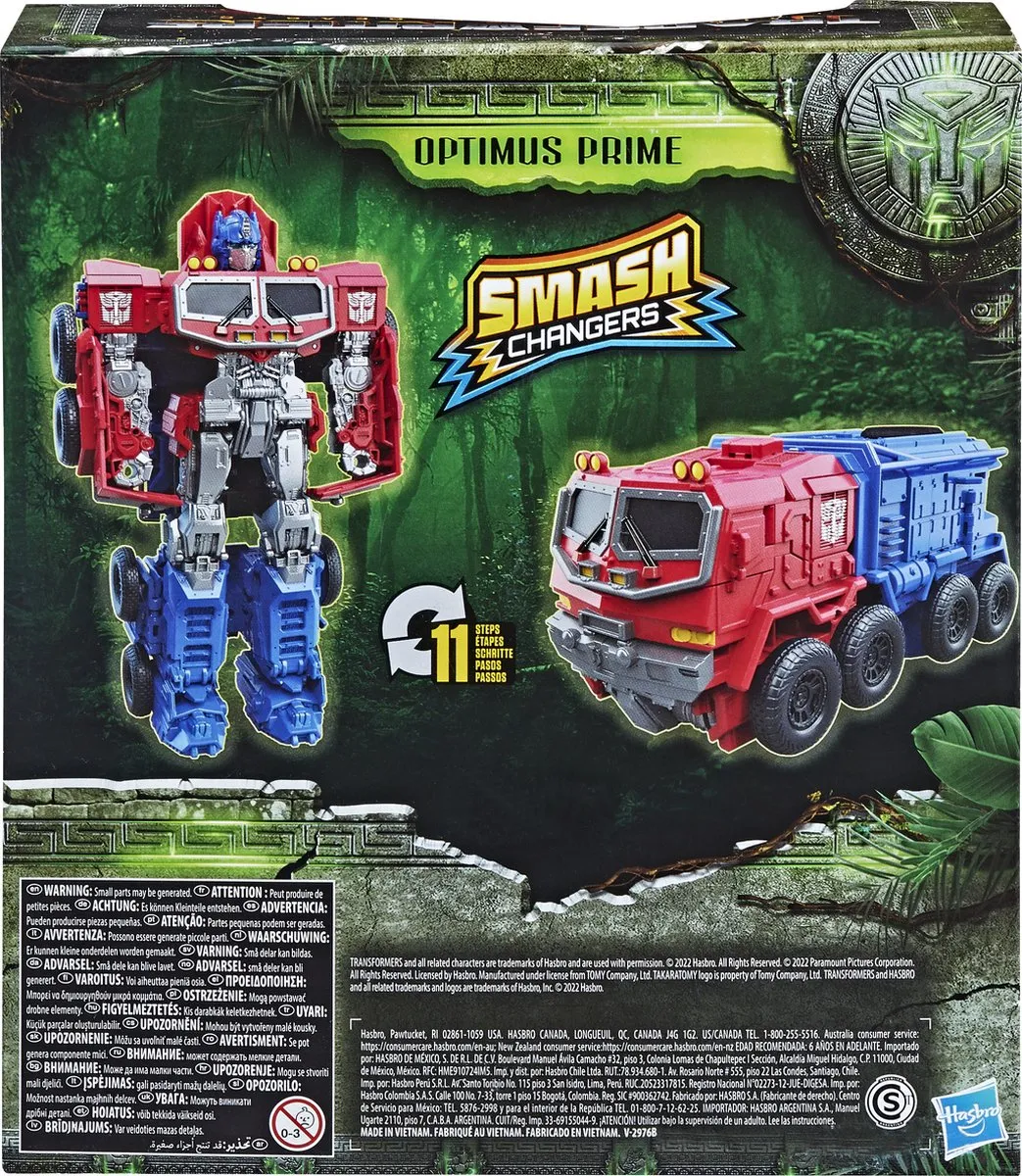 Transformers Movie Smash Changers Optimus Prime